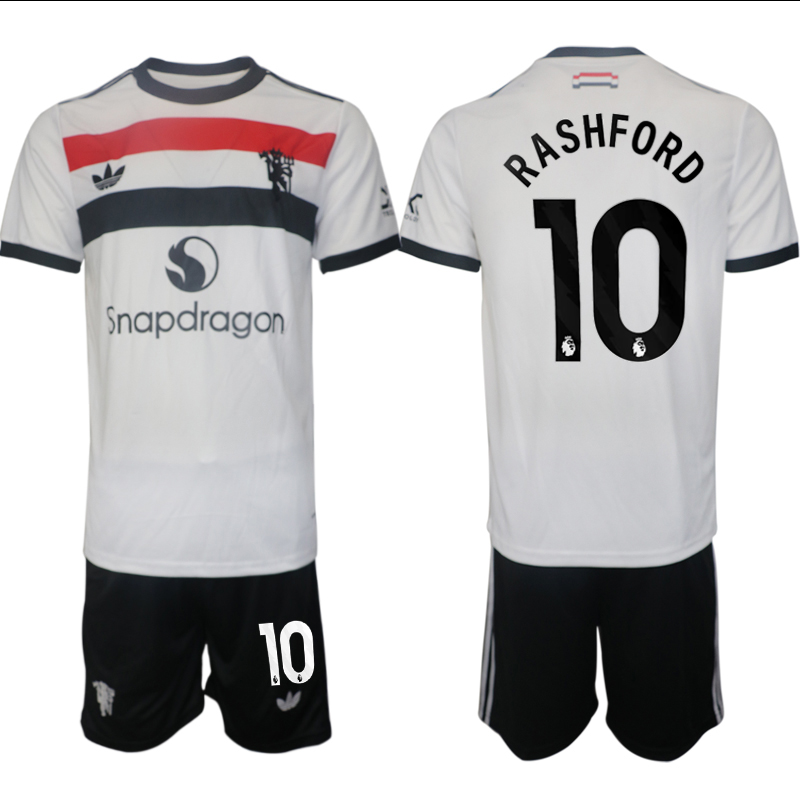 Men 2024-2025 Club Manchester United away white #10 Soccer Jersey->indianapolis colts->NFL Jersey